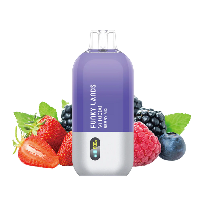 [ON] FUNKY LANDS | Vi10000 puffs Ontario Excise Tax TJ VAPE Berry Mix