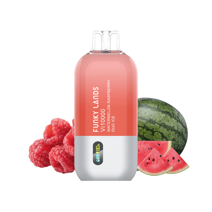 [ON] FUNKY LANDS | Vi10000 puffs Ontario Excise Tax TJ VAPE Watermelon Raspberry