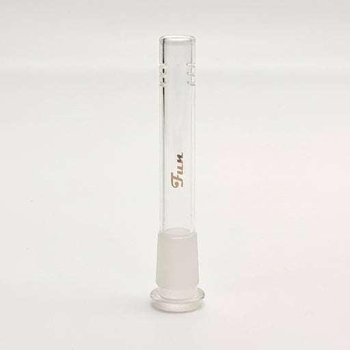 Fortune | Gold Fun Logo Downstems 18mm to 14mm fit Open-Ended Bongs Accessories Fortune 4.5"