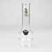 6" Clear Glass water pipe-Sticker Other Shaped Bong Bongzie Smokes
