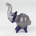 4.5” Assorted elephant Soft glass hand pipe Jar of 8 Glass Bongzie Smokes