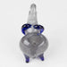 4.5” Assorted elephant Soft glass hand pipe Jar of 8 Glass Bongzie Smokes