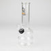6" Clear Glass water pipe-Sticker Other Shaped Bong Bongzie Smokes