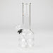 6" Clear Glass water pipe-Sticker Other Shaped Bong Bongzie Smokes