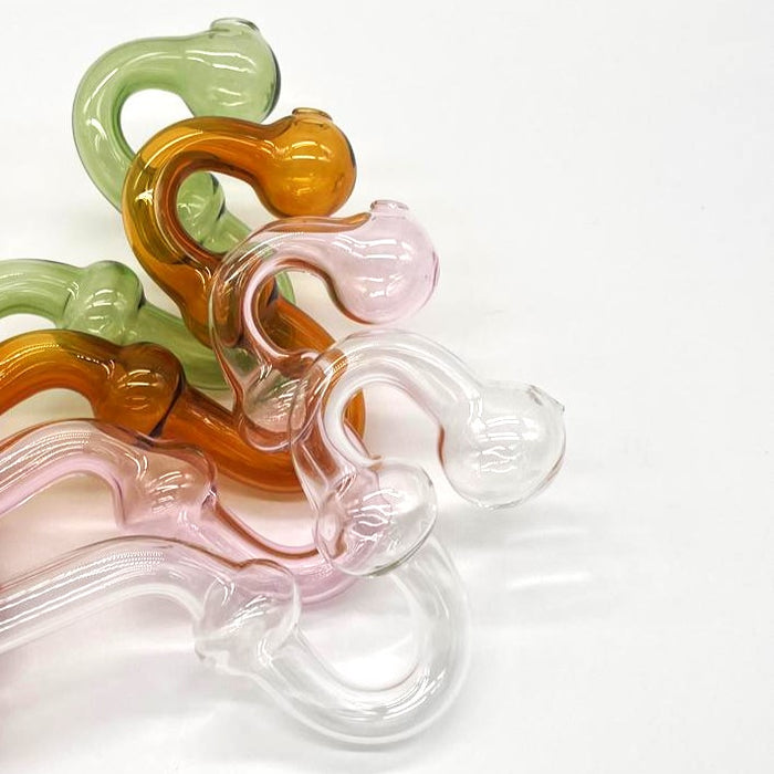 Oil Pipe Color Large 7" Assorted Colors and Designs — One Wholesale