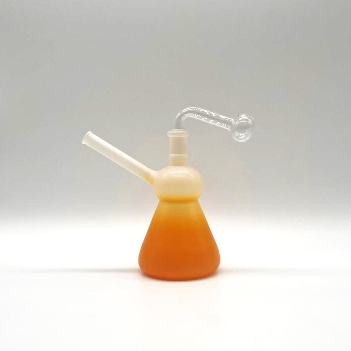 6" Oil Rig - Assorted designs Glass Rig NIBO Distribution YELLOW