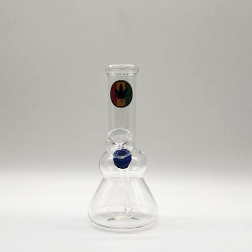 Stamped Glass Water Pipe 6" - Assorted Designs Bongs NIBO Distribution