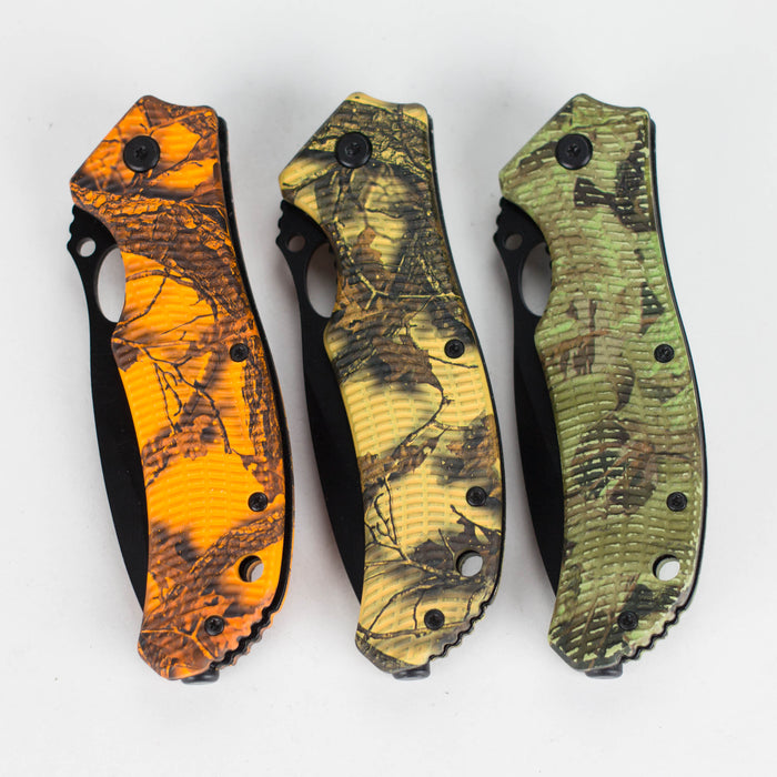 CamoClaw Pocket Knife Folding Knife JJ Distribution