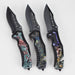 SkullBlade Foldable Pocket Knife Folding Knife JJ Distribution