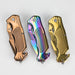 Metallic Elegance Foldable Pocket Knife Folding Knife JJ Distribution