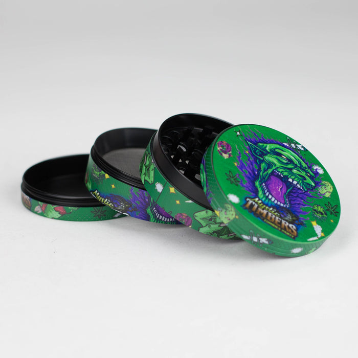 63*42mm 4 Layes MT Design Metal Grinder Box of 6 Display Pack Super Supplys Inc