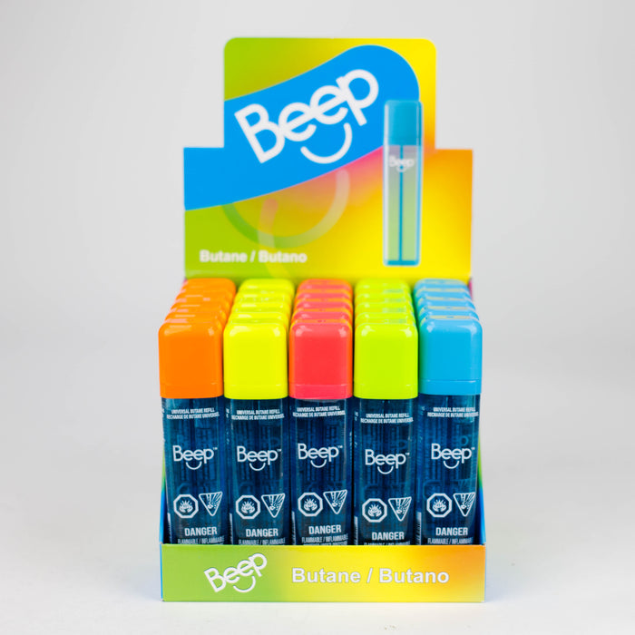 Beep | Universal Butane 16ml box of 25 Lighters ONE