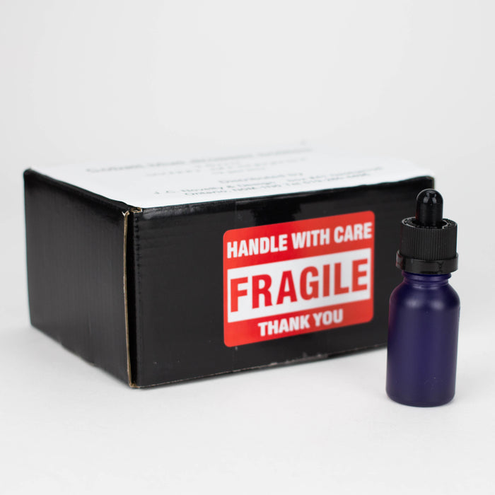 15ml Cobalt Blue Bottles with Dropper - Box of 12 Storage JC Novelty & Design