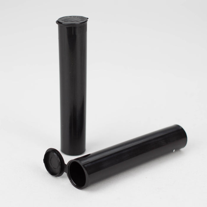 98mm Child proof Pop Top Plastic Pre-Roll Tubes - 1000Count Tube JC Novelty & Design Black