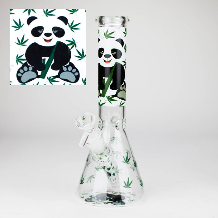 10″ Design Exclusive License Glass Bong Beaker Bong-Box of 20 [DCK014-COMBO D] Bongs Canadian Distributor