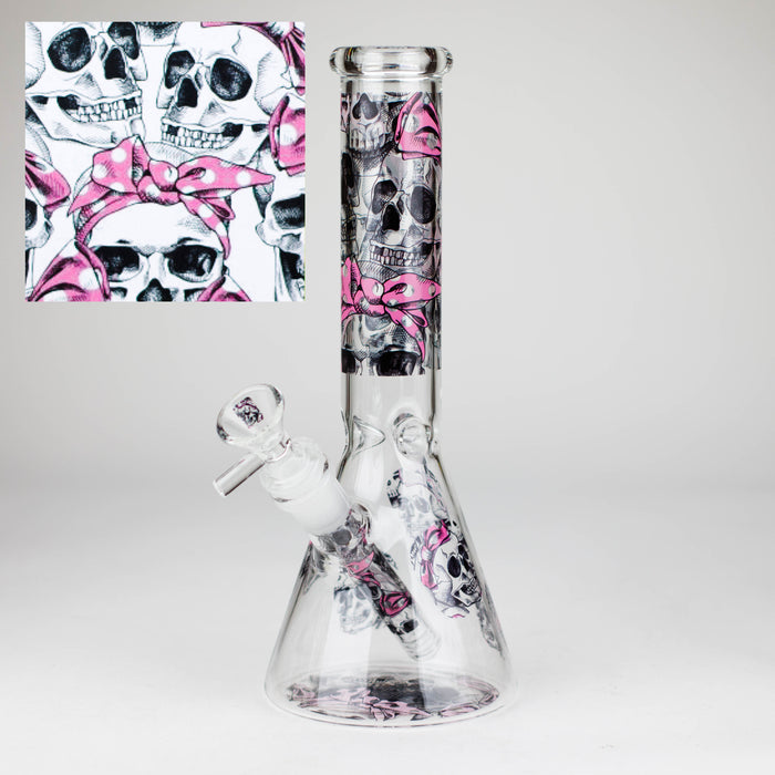 10″ Design Exclusive License Glass Bong Beaker Bong-Box of 20 [DCK014-COMBO D] Bongs Canadian Distributor