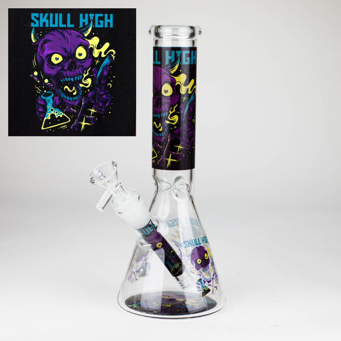 10″ Design Exclusive License Glass Bong Beaker Bong-Box of 20 [DCK014-COMBO D] Bongs Canadian Distributor