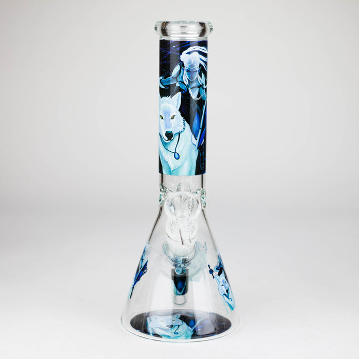 10″ Design Exclusive License Glass Bong Beaker Bong-Box of 20 [DCK014-COMBO D] Bongs Canadian Distributor