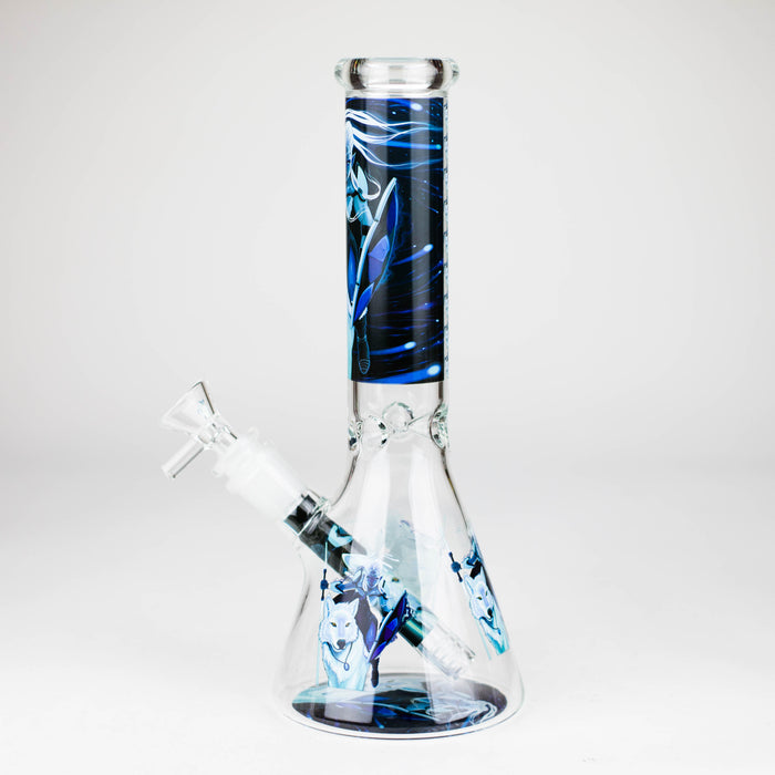 10″ Design Exclusive License Glass Bong Beaker Bong-Box of 20 [DCK014-COMBO D] Bongs Canadian Distributor