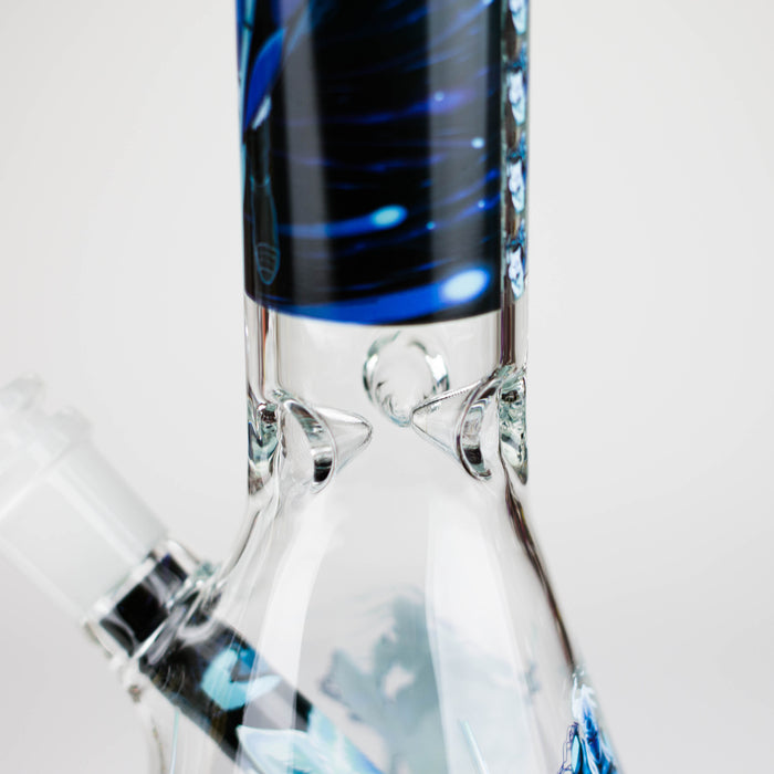 10″ Design Exclusive License Glass Bong Beaker Bong-Box of 20 [DCK014-COMBO D] Bongs Canadian Distributor