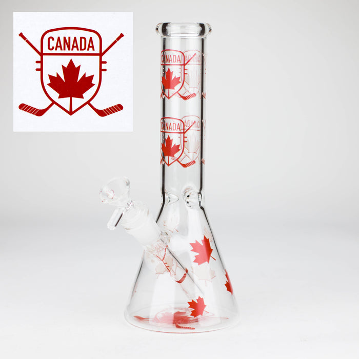 10″ Design Exclusive License Glass Bong Beaker Bong-Box of 20 [DCK014-COMBO D] Bongs Canadian Distributor