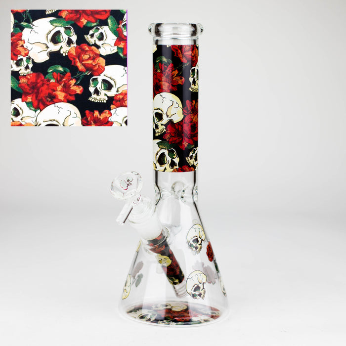 10″ Design Exclusive License Glass Bong Beaker Bong-Box of 20 [DCK014-COMBO D] Bongs Canadian Distributor