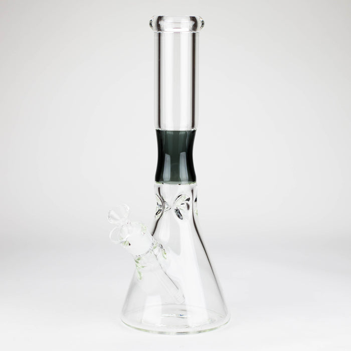 14" Beaker Base Glass Bong [C1034-CC268] Glass Bong Canadian Distributor Dark Blue