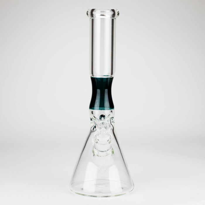 14" Beaker Base Glass Bong [C1034-CC268] Glass Bong Canadian Distributor