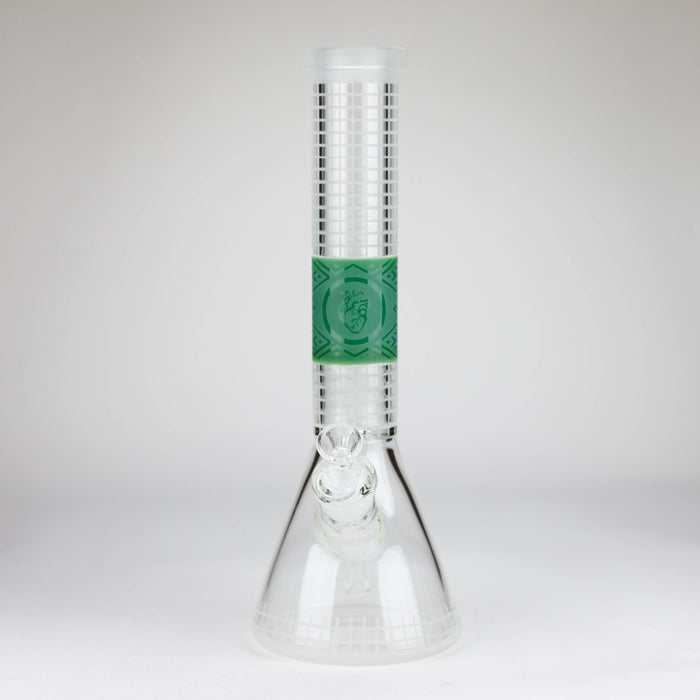 14" Beaker Base Glass Bong [C1035-CC268] Glass Bong Canadian Distributor