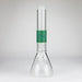 14" Beaker Base Glass Bong [C1035-CC268] Glass Bong Canadian Distributor