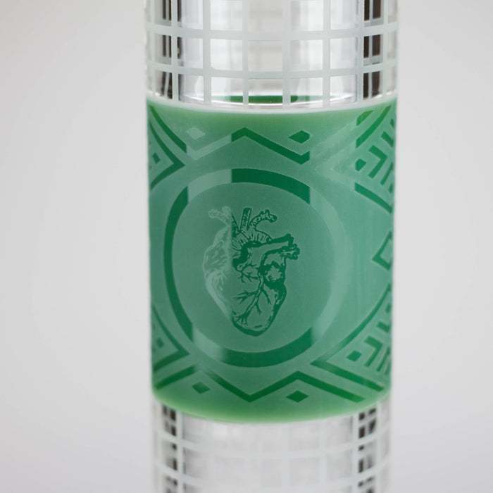 14" Beaker Base Glass Bong [C1035-CC268] Glass Bong Canadian Distributor