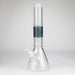 14" Beaker Base Glass Bong [C1035-CC268] Glass Bong Canadian Distributor Dark Blue