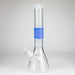 14" Beaker Base Glass Bong [C1035-CC268] Glass Bong Canadian Distributor Jade Blue