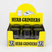 40*35mm MF Design 4 Layers Zinc Grinder Box Of 12 [SMKZ-005] Display Pack Canadian Distributor