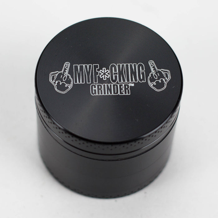 40*35mm MF Design 4 Layers Zinc Grinder Box Of 12 [SMKZ-005] Display Pack Canadian Distributor