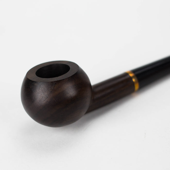 9.9" Resin tobacco pipe [SMKJ-092/3] Resin Pipe Canadian Distributor Dark Brown