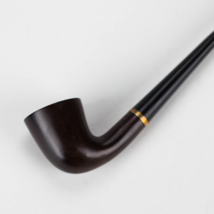 9.9" Resin tobacco pipe [SMKJ-094/5] Resin Pipe Canadian Distributor Dark Brown
