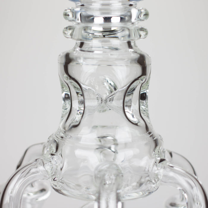 19" Coil Glass water recycler bong [C1576] Glass Bong Canadian Distributor