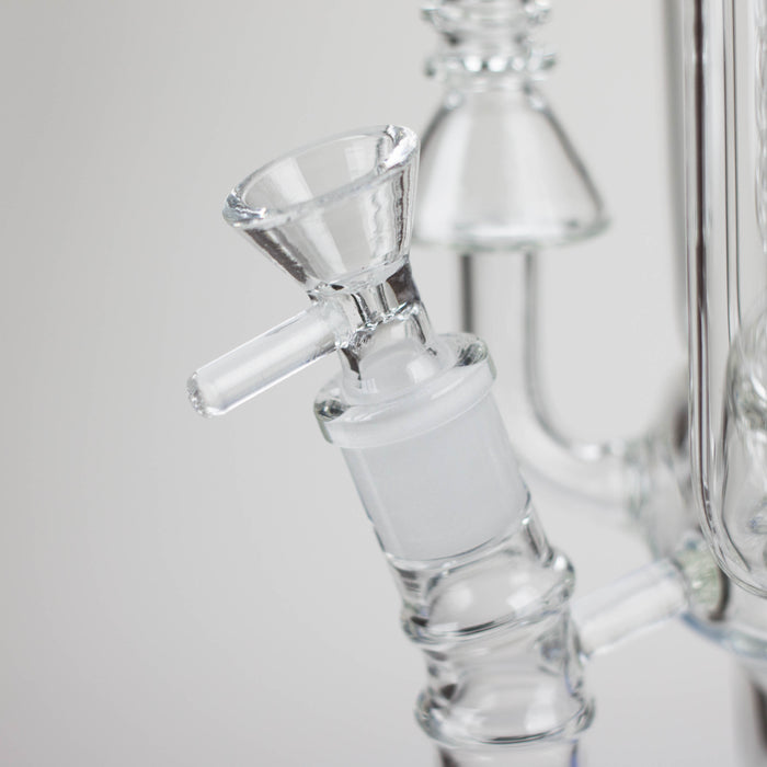 19" Coil Glass water recycler bong [C1576] Glass Bong Canadian Distributor