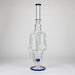 19" Coil Glass water recycler bong [C1576] Glass Bong Canadian Distributor Dark Blue