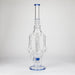 19" Coil Glass water recycler bong [C1576] Glass Bong Canadian Distributor Light Blue