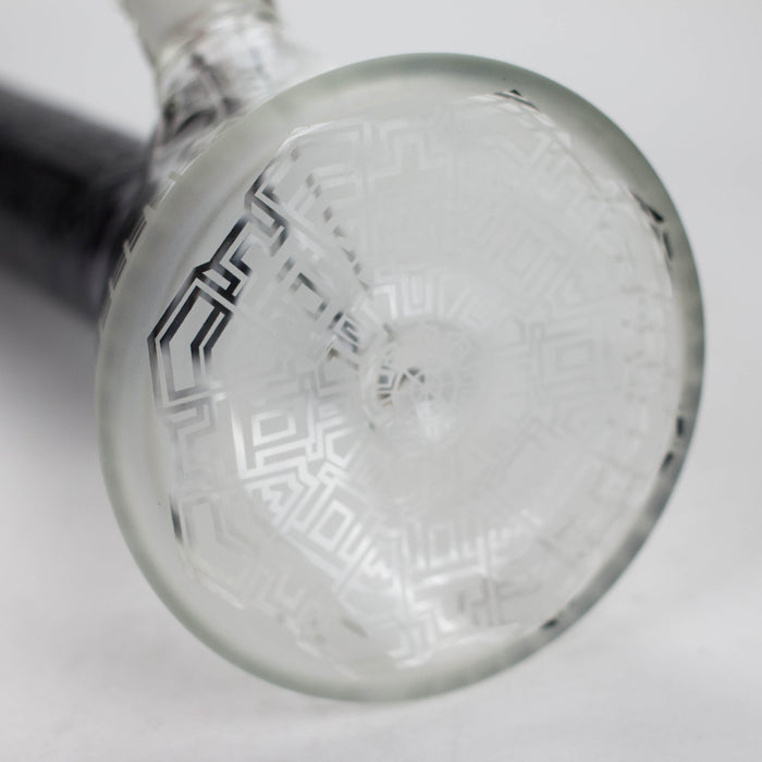 14" Beaker Base Glass Bong [C1037-CC268] Glass Bong Canadian Distributor