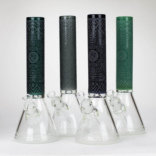 14" Beaker Base Glass Bong [C1037-CC268] Glass Bong Canadian Distributor
