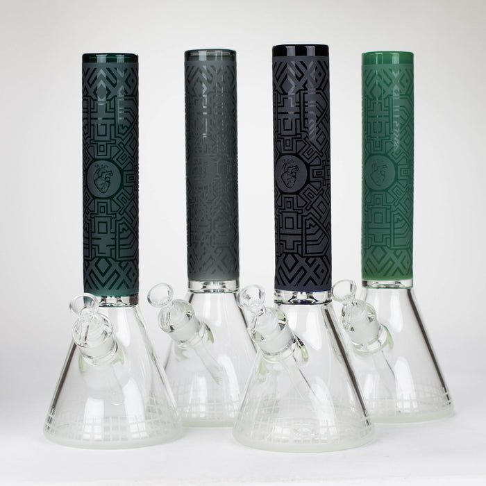14" Beaker Base Glass Bong [C1037-CC268] Glass Bong Canadian Distributor