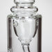 10″ Straight Tube Recycler Glass Bong [C1555] Glass Bong Canadian Distributor