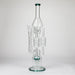 20" Coil Glass water recycler bong [C1577] Glass Bong Canadian Distributor Teal