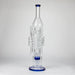 20" Coil Glass water recycler bong [C1577] Glass Bong Canadian Distributor Dark Blue