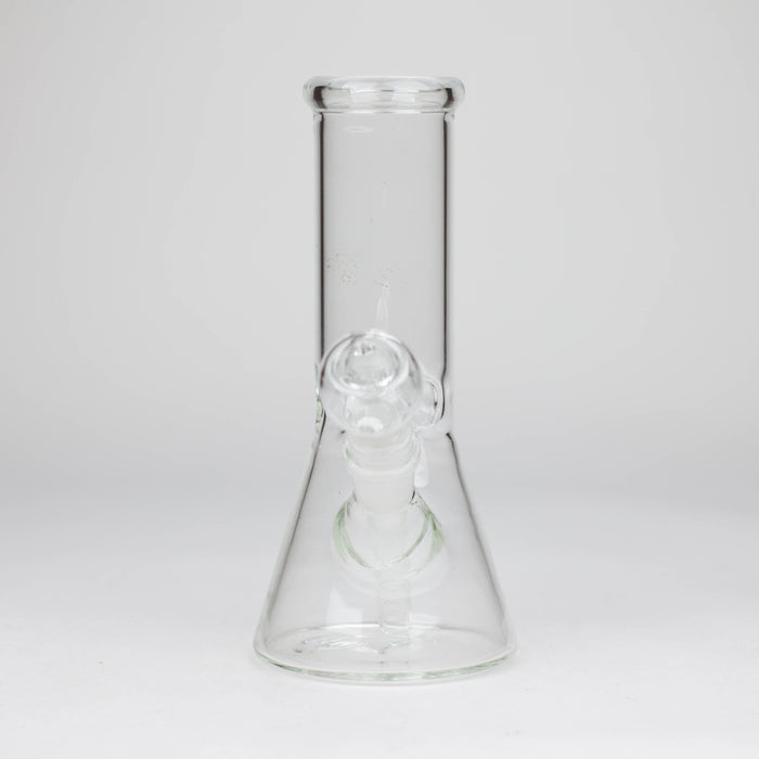8" Clear Beaker Bong Beaker Bong Bongzie Smokes