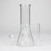 8" Clear Beaker Bong Beaker Bong Bongzie Smokes