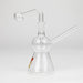 6.5" glass oil rig sticker Rig Bongzie Smokes